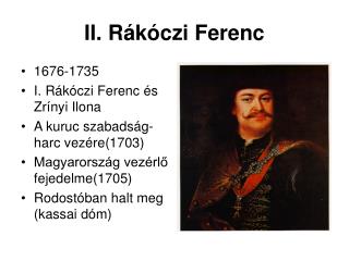 II. Rákóczi Ferenc