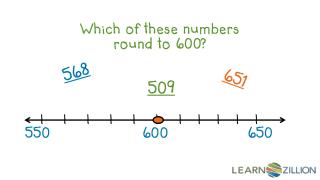 Which of these numbers round to 600?