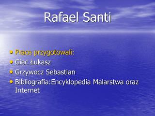 Rafael Santi