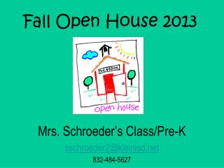 Fall Open House 2013