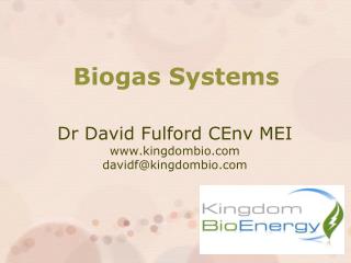 Biogas Systems