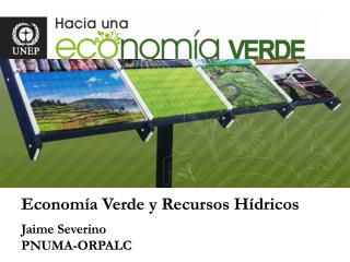 Economía Verde y Recursos Hídricos