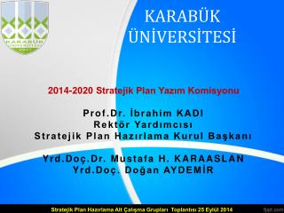 KARABÜK ÜNİVERSİTESİ