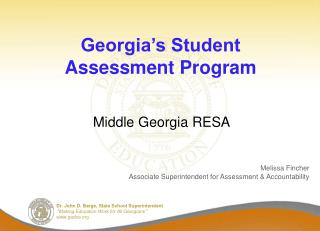 Georgia’s Student Assessment Program