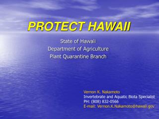 PROTECT HAWAII