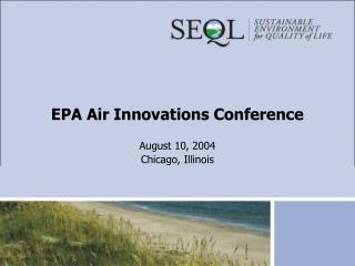 EPA Air Innovations Conference