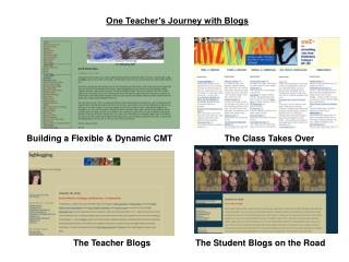 One Teacher’s Journey with Blogs