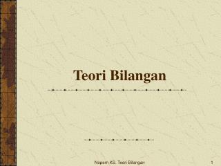 Teori Bilangan