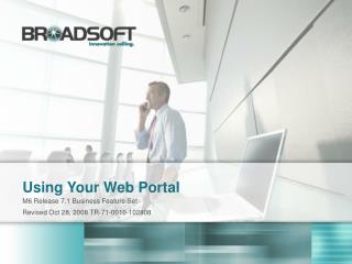 Using Your Web Portal