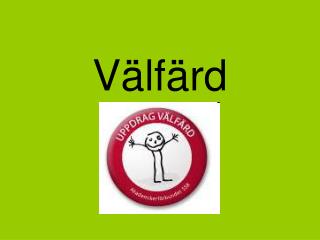 Välfärd