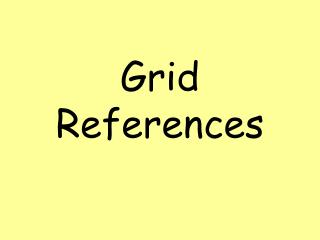 Grid References