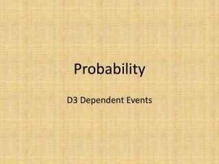 Probability