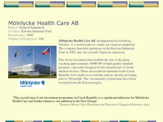 M ölnlycke Health Care AB