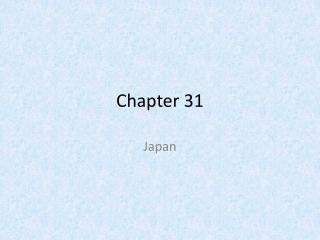 Chapter 31