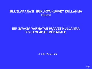 J.Yzb. Yusuf AY