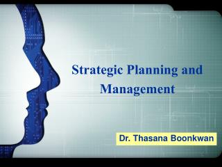 Strategic Planning and Management