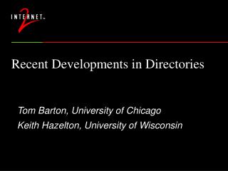 Recent Developments in Directories