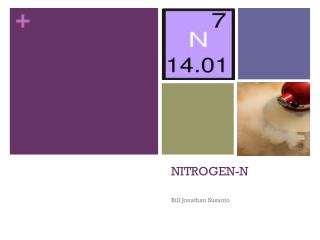 NITROGEN-N