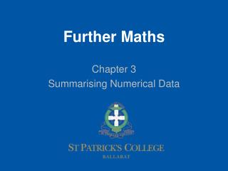 Further Maths