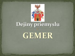 Dejiny priemyslu