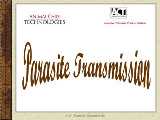 Parasite Transmission