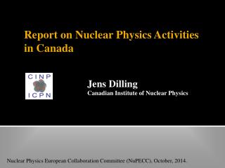 Report on Nuclear Physics Activities in Canada