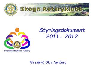 Styringsdokument 2011- 2012