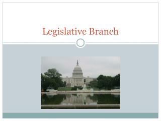 Legislative Branch