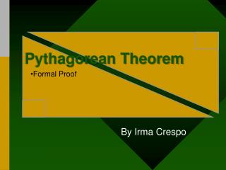 Pythagorean Theorem