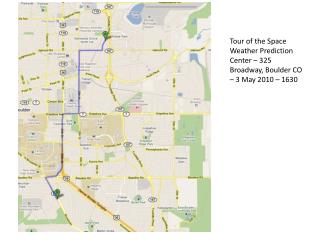 Tour of the Space Weather Prediction Center – 325 Broadway, Boulder CO – 3 May 2010 – 1630