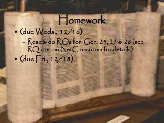 Homework