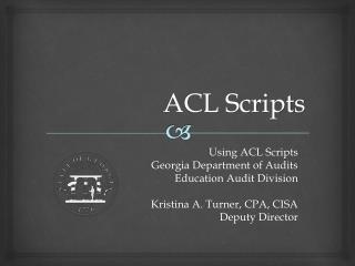 ACL Scripts