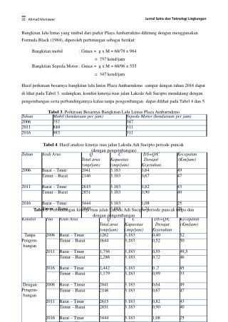 Jurnal Sains dan Teknologi Lingkungan