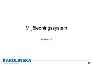 Miljöledningssystem
