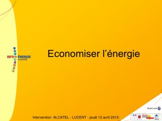 Economiser l’énergie