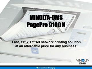 MINOLTA-QMS PagePro 9100 N