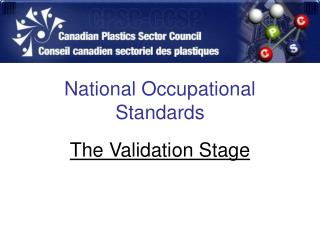 National Occupational Standards