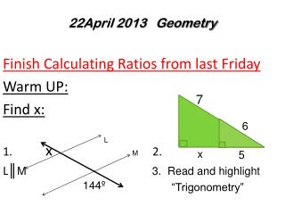 22April 2013 Geometry