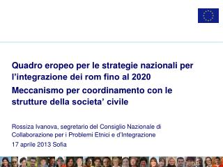 Quadro eropeo per le strategie nazionali per l’integrazione dei rom fino al 2020