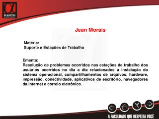 Jean Morais