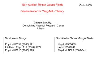 Non-Abelian Tensor Gauge Fields Generalization of Yang-Mills Theory