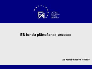 ES fondu plānošanas process