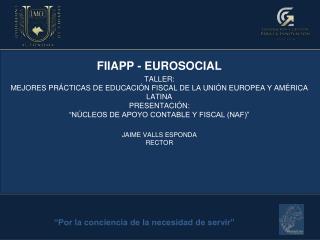 FIIAPP - EUROSOCIAL TALLER: