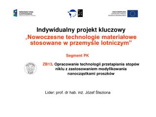Indywidualny projekt kluczowy