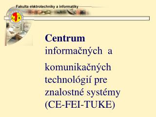 C entrum informačných a