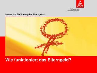 Gesetz zur Einführung des Elterngelds