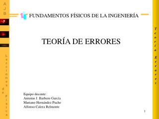 Errores