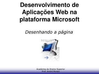 Desenvolvimento de Aplicações Web na plataforma Microsoft