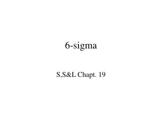 6-sigma