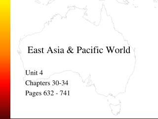 East Asia &amp; Pacific World